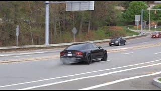 LOUD Audi RS7 Hard Acceleration!!