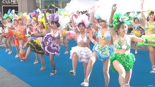 神戸マラソン2023 沿道応援　神戸サンバチーム　VIVA！SAMBA @ハーバーランド