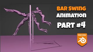 [Blender] Bar swing animation tutorial (IK/FK switching - Part 4)