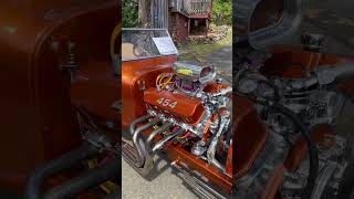 454 Big Block in a T bucket. Pickles gap car show. #shorts #ford #tbucket #454 #bigblock