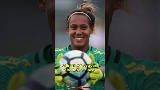 #futebol Brasil feminino- olimpíadas 2024