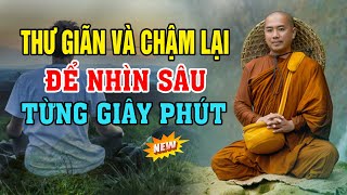 Thư Giãn Và Chậm Lại Để Nhìn Sâu Từng Giây Phút - Thầy Minh Niệm