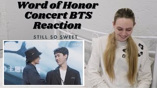 THE CARE AND THE CLOSENESS! Word of Honor (山河令) Concert BTS Reaction