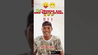 ✅gara gara petasan🤣😁auto hilang ingatan🤣#reaction#video#lucu#shorts