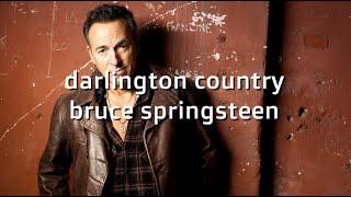 Bruce Springsteen and E Street Band Darlington County karaoke songs karaoke lyrics