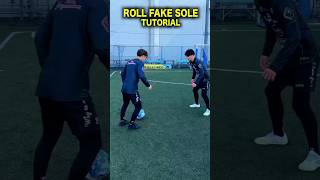 new easy football fake foot move skills tutorial 🌟⚽😱#neymar #skills #football #shots #video