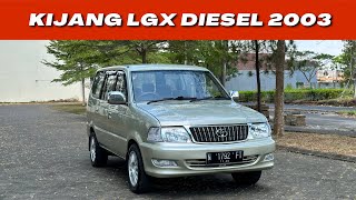 DIJUAL Kijang LGX Diesel 2003 Manual