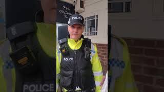 Police officers love Donuts, @ Bispham Station #blackpool