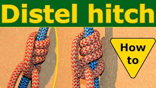 Distel hitch | Distel friction hitch step by step