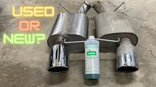 Restore Stainless Steel Exhaust Step by Step