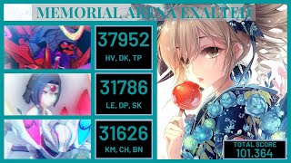 [Honkai Impact 3 SEA] Memorial Arena Exalted: Jizo  (37952/31626), DXY (31786), Assaka (31626)