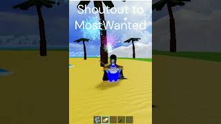 New video partner MostWanted  #roblox #viral #bloxfruits