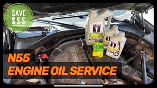 BMW How To Replace Engine Oil and Filter F10, F01, F02, F30 535i 2010 - 2016