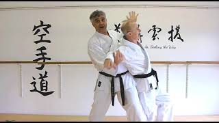 yama uke Bunkai Strategies 2021 week 27 koryu karate oyo jutsu