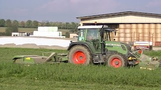 Falciatura Medica 2014. Fendt 312 Vario + 2x Krone Easycut