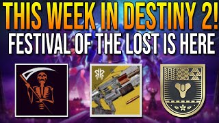 Festival of the Lost! NEW Event Card, FREE Mech Armor, SECRET Weapon (Destiny 2 Weekly Reset)