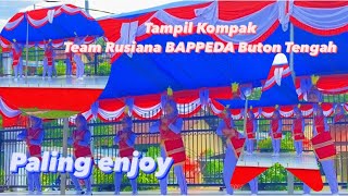 Tampil Kompak, Team Rusiana Dinas BAPPEDA Buton Tengah