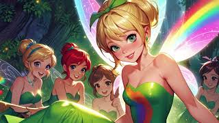 “Tinkerbell 🧚 and the Purple Mountains 🌈🏞️: Rainbow Valley Adventure”