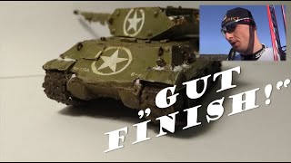 1:72 Revell Panther G converted to Ersatz M10 part 7 - Finishing the model