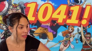 One Piece 1041! REACTION!