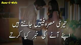 Ishq Ne Sare Saliqe Bakhshe - Ishq Poetry - Mohabat poetry - Pyar Poetry - Love Poetry