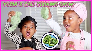 DIY: HOW TO MAKE CINNAMON ROLLS FROM SCRATCH WITH MY BABY COUSIN | YOSHIDOLL