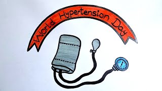 World Hypertension Day | B.P. Apparatus drawing | High Blood Pressure @syarthub