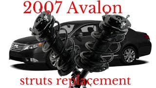 Avalon struts replacement