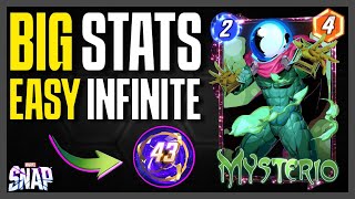 This BIG Stats deck CRUSHED my infinite climb! Amazing Spider-Season infinite deck! | Marvel Snap