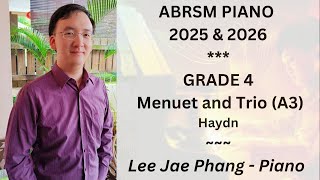 (A3) Menuet and Trio (ABRSM Piano 2025 & 2026 Grade 4)