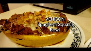 Venison Spaghetti Squash Bowl | How to Recipe