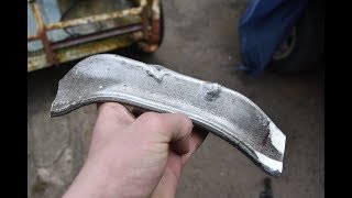 Machining an aluminium arm