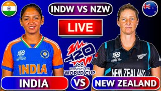 🔴Live: India Women vs New Zealand Women | Live Cricket Match Today | Women T20 WC Live #livescore