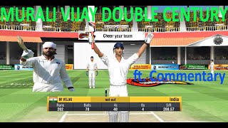 MURALI VIJAY 200 DOUBLE CENTURY Commentary | #shorts #bestcommentary #cricketlover #trending #viral