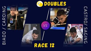 Carlo Biado / Crding VS Castro / Saging | Race 12 | 9 BALL DOUBLES