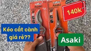 [Review] Bộ 2 Kéo cắt cành Asaki | Trí Nguyễn Official