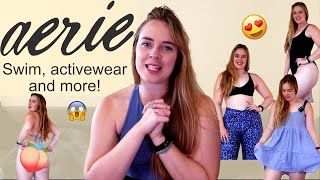 Summer Aerie Try On Haul | Swimwear, Activewear & More! | Amazing Steals?!