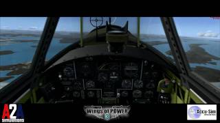 Part 3 of 4:  Wings of POWER 3 P-47 In-Flight Flaps Failure with Accu-Sim