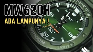 Jam Analog yang Ada Lampunya : Ulasan Jam Casio MW620