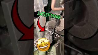 Satisfying Art of Spring Making ⚙️ Precision Automated Machine Work! (Part 2) #shorts #shortvideo