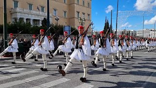 Athens Changing the Guards Ceromony [compilation 4K]