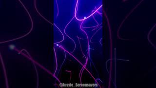 Invisible Neon Lines Writing in the Air Screensaver | #short #shorts #shortvideo #shortsvideo