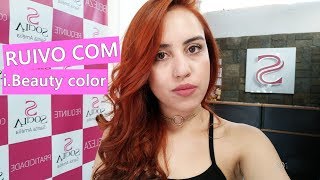 Ruivo acobreado com a Coloração Tec Italy a nova Ibeauty (i.Color) | Ruivo 7.40