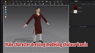 Modeling Asian Character | Asian Dressing shalwar kamiz in Marvelous Designer 7 Tutorial in Urdu