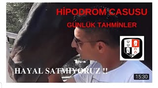 (YARISLARDA ŞAİBE) 25 EYLÜL 2019 İSTANBUL ALTILI GANYAN TAHMİNİ VE YORUMU....