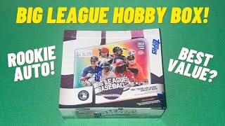 2024 Topps Big League Hobby Box Opening Review! Rookie Auto! Great Value Product! New Sports Cards!