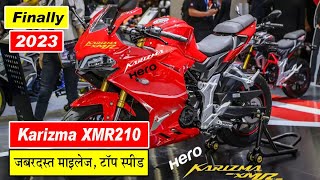 2023 All New Hero Karizma XMR 210 Launched: Full Detailed Review ! On Road Price ?