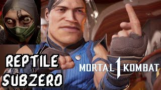 THIS IS SO FUN! Reptile & Sub Zero Gameplay