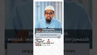 Orang yang Berhak Menjadi Imam Shalat Berjamaah | Ustadz Dr. Irfan Yuhadi, M.S.I