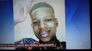 barulho na rua: agente não perdoa adolescente